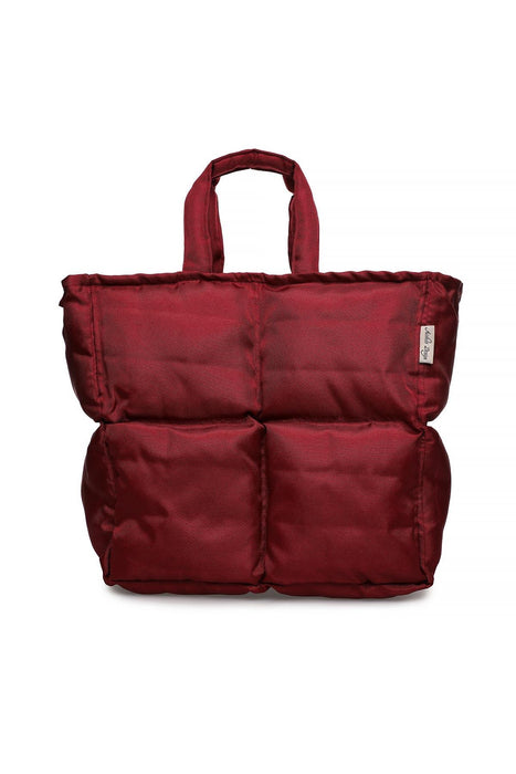 Butterfly Design Quilted Polyamid Kanvas Large Capacity Hand Shoulder Bag Daily Travel Shopping Bag,C-33