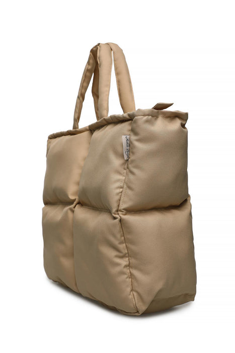 Butterfly Design Quilted Polyamid Kanvas Large Capacity Hand Shoulder Bag Daily Travel Shopping Bag,C-33