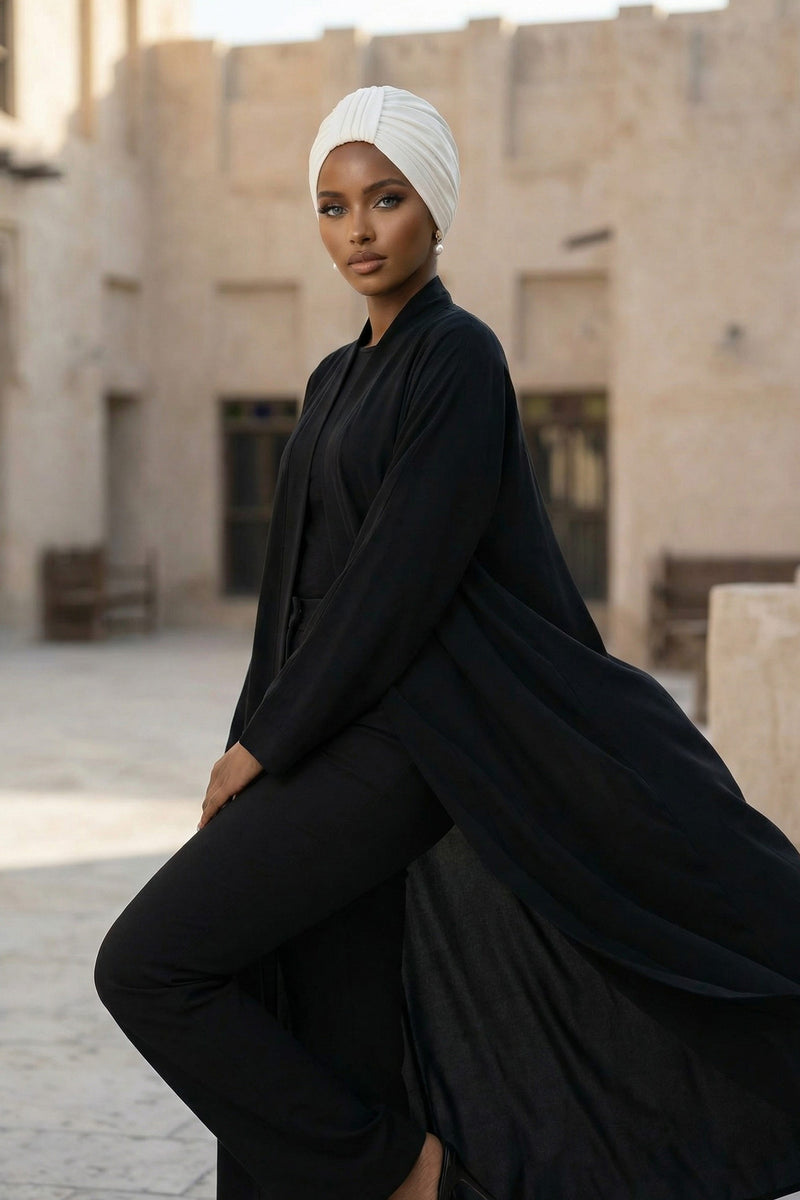 Chic Design Cotton Instant Turban Hijab for Women, Beautiful Pre-tied Turban Bonnet for Women, Trendy Fashionable Cancer Chemo Headwear,B-68