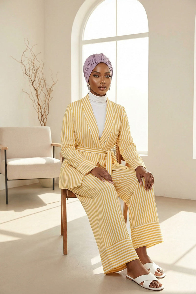 حجاب عمامة قطني بتصميم أنيق للنساء، غطاء رأس عمامة جميل مربوط مسبقًا للنساء، غطاء رأس عصري وعصري للعلاج الكيميائي للسرطان، B-68