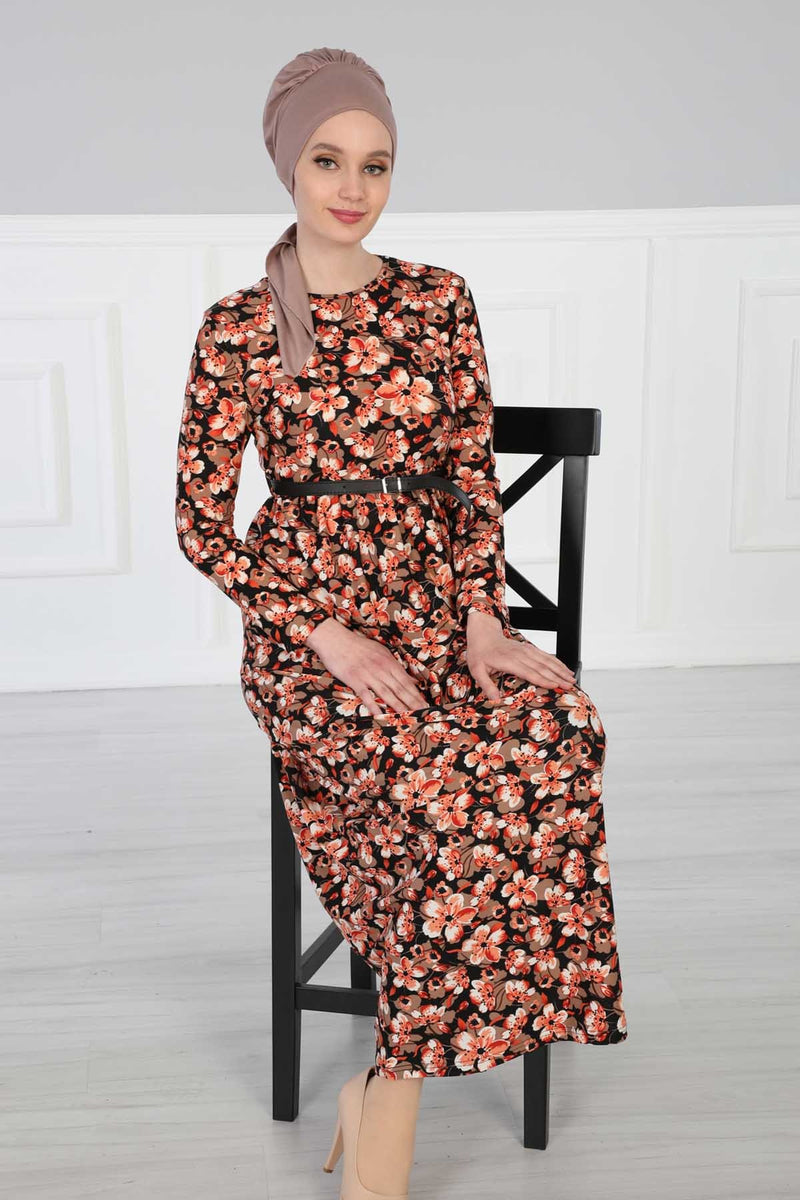 Chic Instant Turban Headscarf, Ready to Wear Instant Hijab, Easy Wrap & Trendy Turban Hijab Design, Stylish Chemo Cancer Cap for Women,B-49