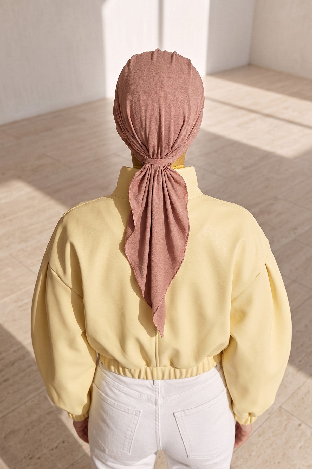 Chic Instant Turban Headscarf, Ready to Wear Instant Hijab, Easy Wrap & Trendy Turban Hijab Design, Stylish Chemo Cancer Cap for Women,B-49
