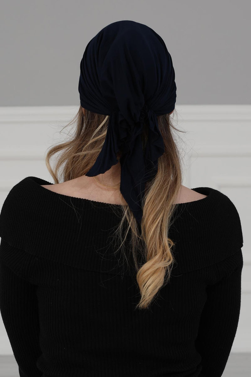 Cotton Chemo Headwear Headwrap Scarf Chemo Caps Gifts Elastic Adjustable Bandana Skull Cap,B-48