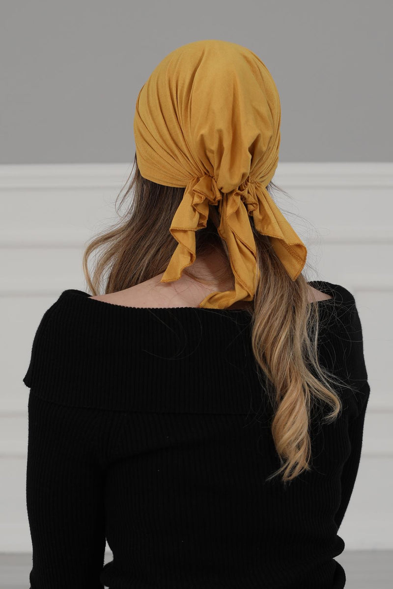 Cotton Chemo Headwear Headwrap Scarf Chemo Caps Gifts Elastic Adjustable Bandana Skull Cap,B-48