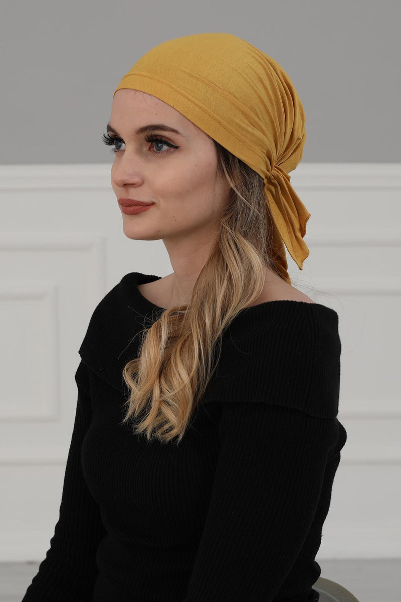 Cotton Chemo Headwear Headwrap Scarf Chemo Caps Gifts Elastic Adjustable Bandana Skull Cap,B-48