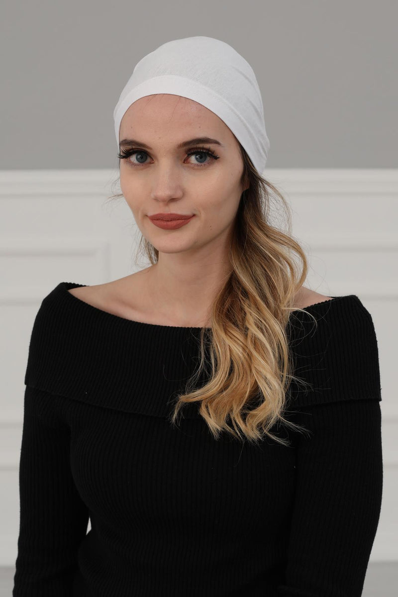 Cotton Chemo Headwear Headwrap Scarf Chemo Caps Gifts Elastic Adjustable Bandana Skull Cap,B-48