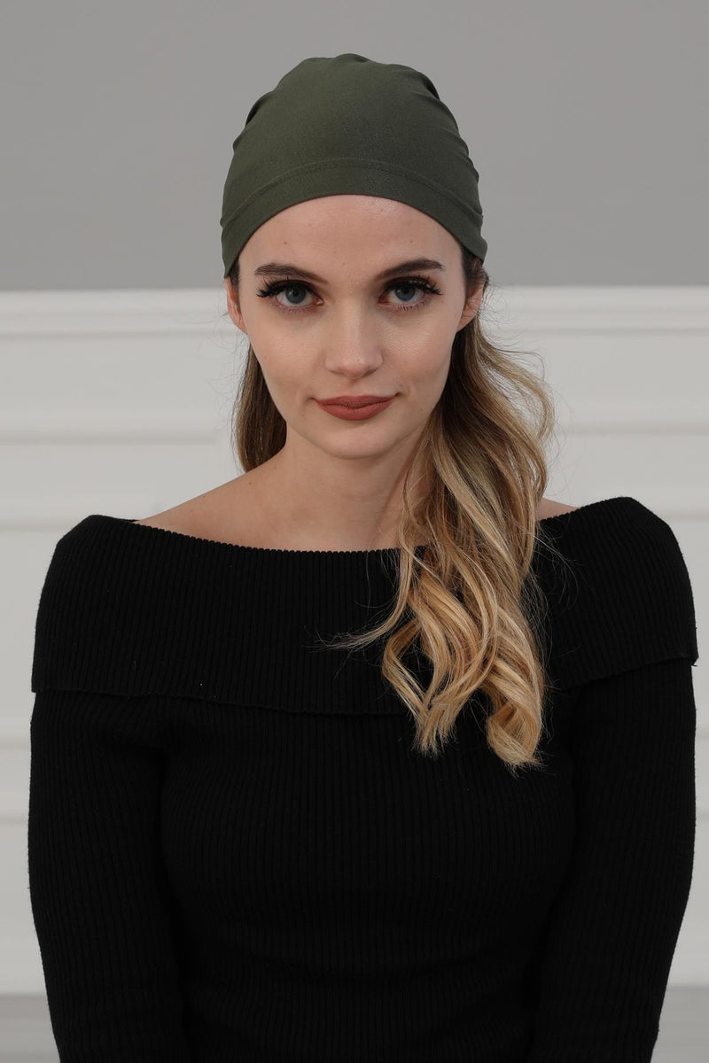Cotton Chemo Headwear Headwrap Scarf Chemo Caps Gifts Elastic Adjustable Bandana Skull Cap,B-48