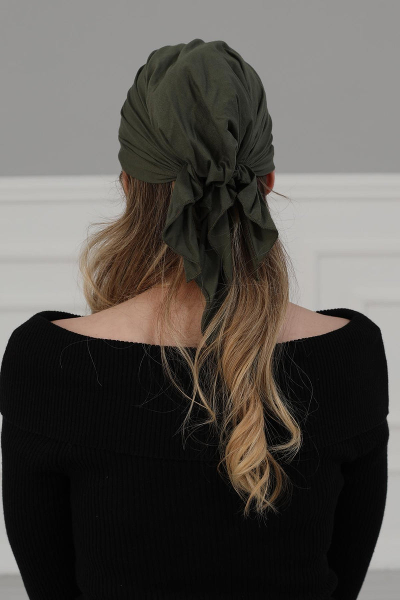 Cotton Chemo Headwear Headwrap Scarf Chemo Caps Gifts Elastic Adjustable Bandana Skull Cap,B-48