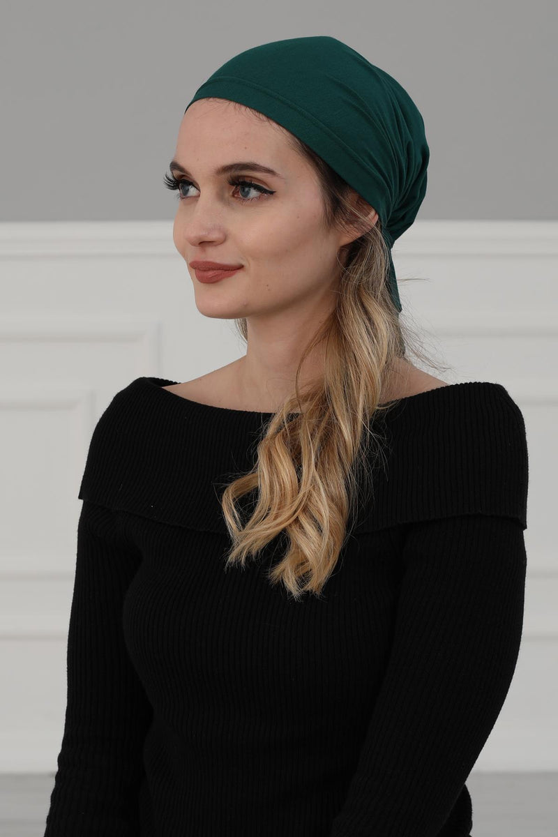 Cotton Chemo Headwear Headwrap Scarf Chemo Caps Gifts Elastic Adjustable Bandana Skull Cap,B-48
