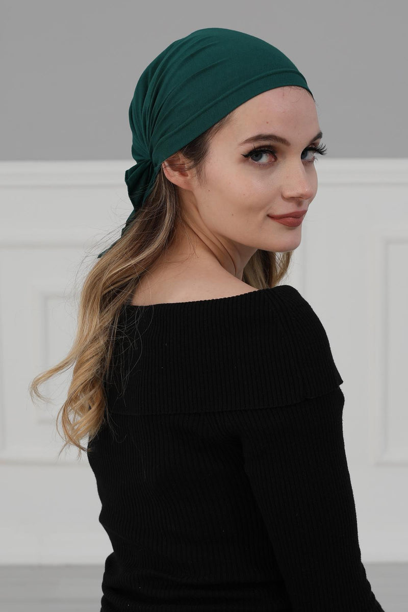 Cotton Chemo Headwear Headwrap Scarf Chemo Caps Gifts Elastic Adjustable Bandana Skull Cap,B-48