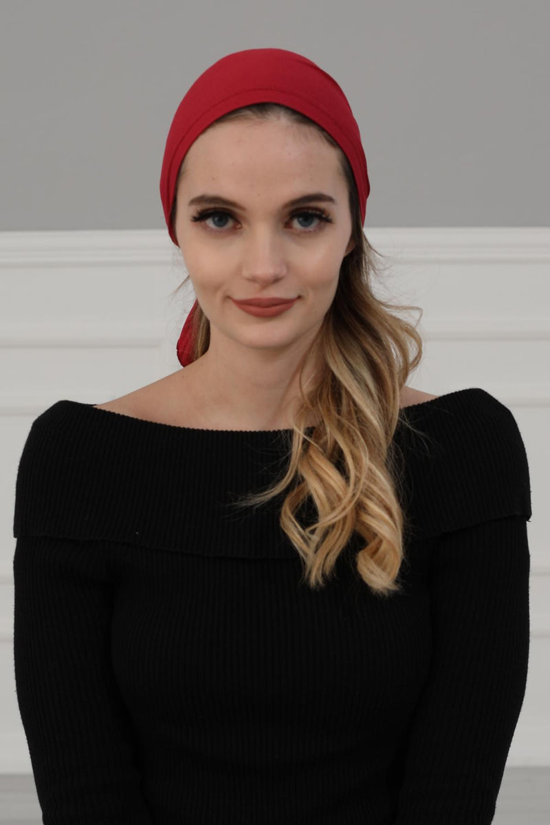 Cotton Chemo Headwear Headwrap Scarf Chemo Caps Gifts Elastic Adjustable Bandana Skull Cap,B-48