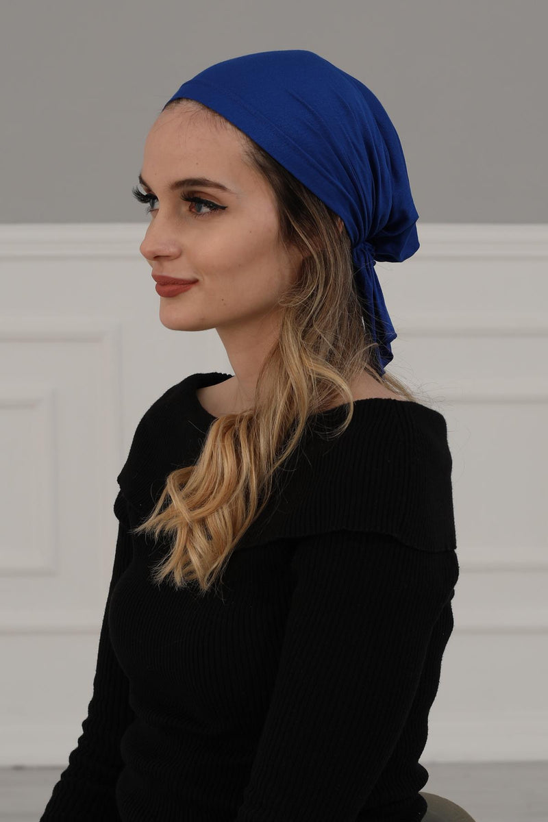 Cotton Chemo Headwear Headwrap Scarf Chemo Caps Gifts Elastic Adjustable Bandana Skull Cap,B-48
