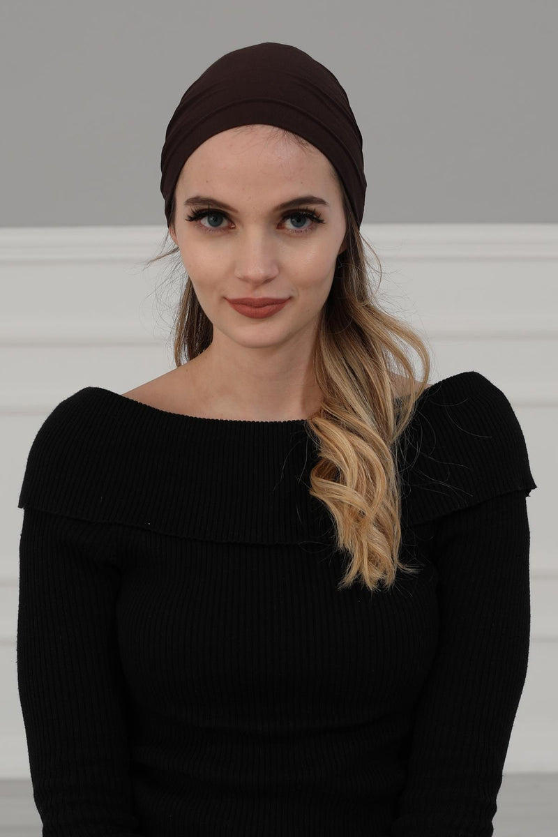 Cotton Chemo Headwear Headwrap Scarf Chemo Caps Gifts Elastic Adjustable Bandana Skull Cap,B-48