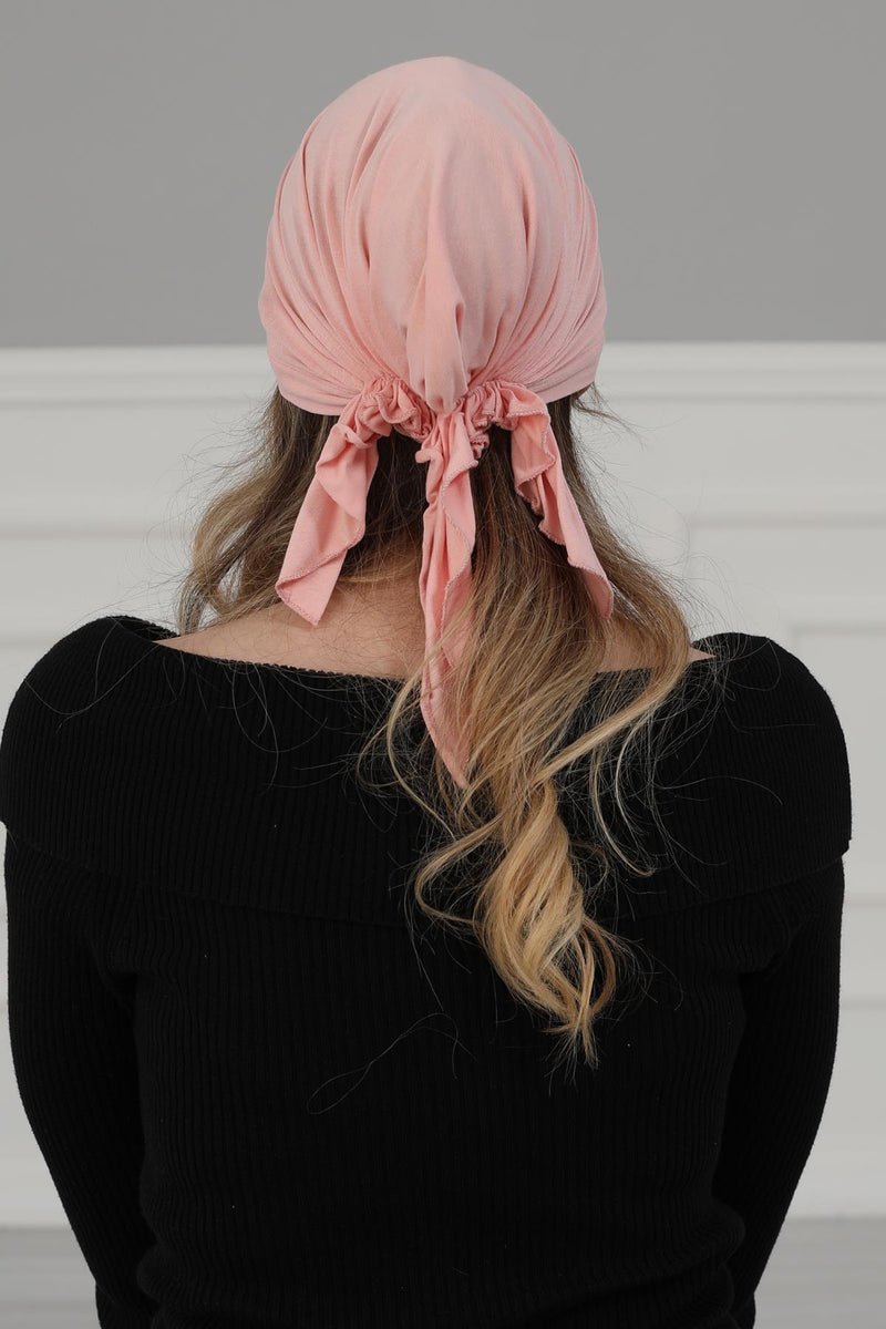 Cotton Chemo Headwear Headwrap Scarf Chemo Caps Gifts Elastic Adjustable Bandana Skull Cap,B-48