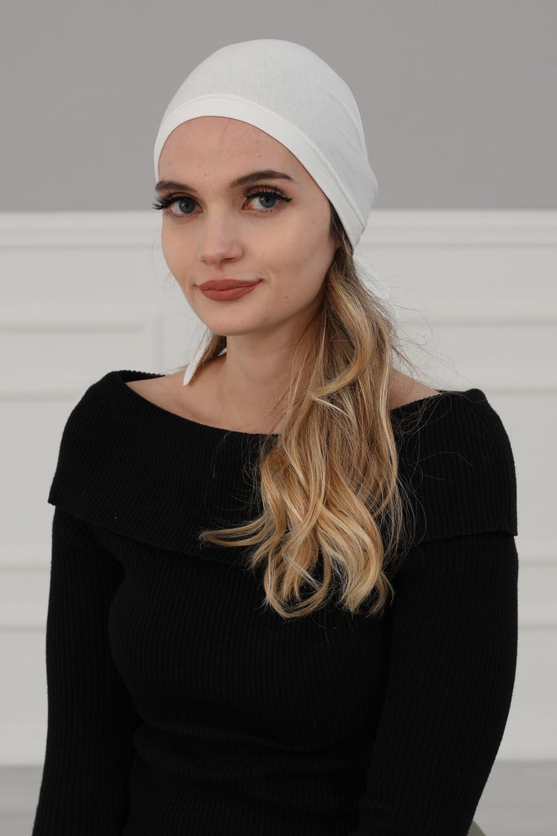Cotton Chemo Headwear Headwrap Scarf Chemo Caps Gifts Elastic Adjustable Bandana Skull Cap,B-48