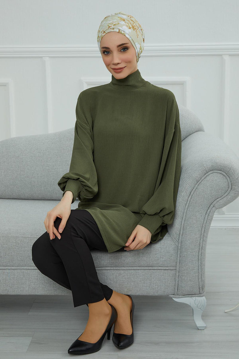 Cotton Printed Instant Turban Scarf For Women with Rose Detail at the Back Side, Stylish Patterned Elegant Turban Bonnet Cap,B-53YD