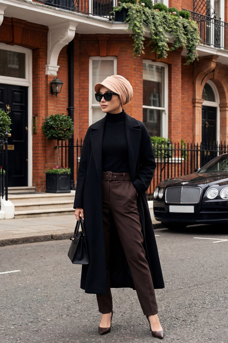 Cotton Visor Women Turban Hat, Sun Protective Newsboy Hat for Women, 95% Cotton Plain Casual Hijab Bonnet Chemo Cap,B-73