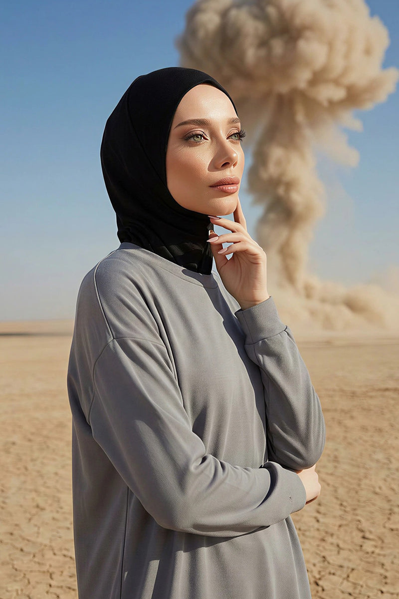 غطاء رأس حجاب سهل الارتداء للنساء، غطاء عمامة داخلي عملي، غطاء رأس حجاب سريع الارتداء، غطاء رأس جاهز للحجاب تحت القبعة، TB-5