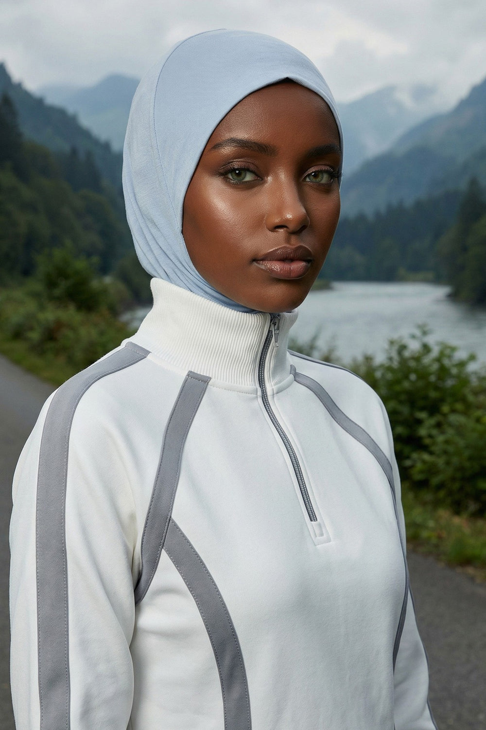Easy Wear Instant Turban Bonnet for Women, Practical Inner Turban Cap, Quick Wear Instant Hijab Bonnet, Ready Hijab Head Wrap Under Cap,TB-5 Grey 2