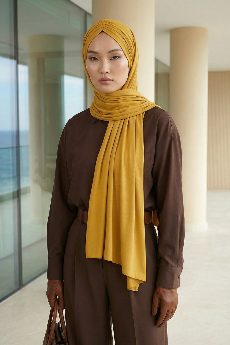 Effortless Instant Cotton Shawl for Women, Instant Cotton Lightweight Hijab Headscarf, Comfortable and Large Women Hijab Shawl,CPS-44