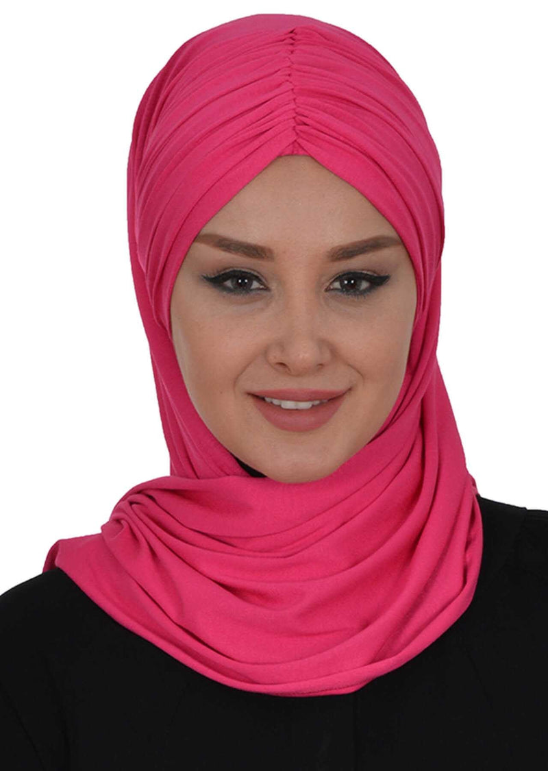 شال قطني فوري سهل الاستخدام للنساء، حجاب قطني خفيف الوزن، شال حجاب نسائي مريح وكبير، CPS-44