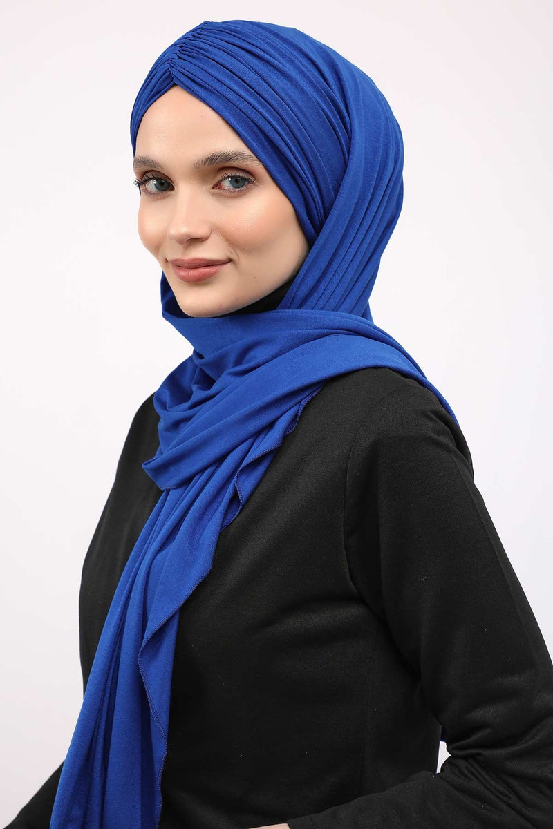 شال قطني فوري سهل الاستخدام للنساء، حجاب قطني خفيف الوزن، شال حجاب نسائي مريح وكبير، CPS-44