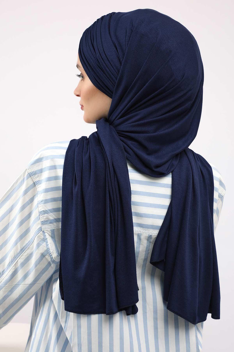 Effortless Instant Cotton Shawl for Women, Instant Cotton Lightweight Hijab Headscarf, Comfortable and Large Women Hijab Shawl,CPS-44