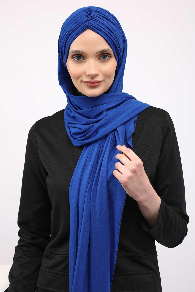 Effortless Instant Cotton Shawl for Women, Instant Cotton Lightweight Hijab Headscarf, Comfortable and Large Women Hijab Shawl,CPS-44