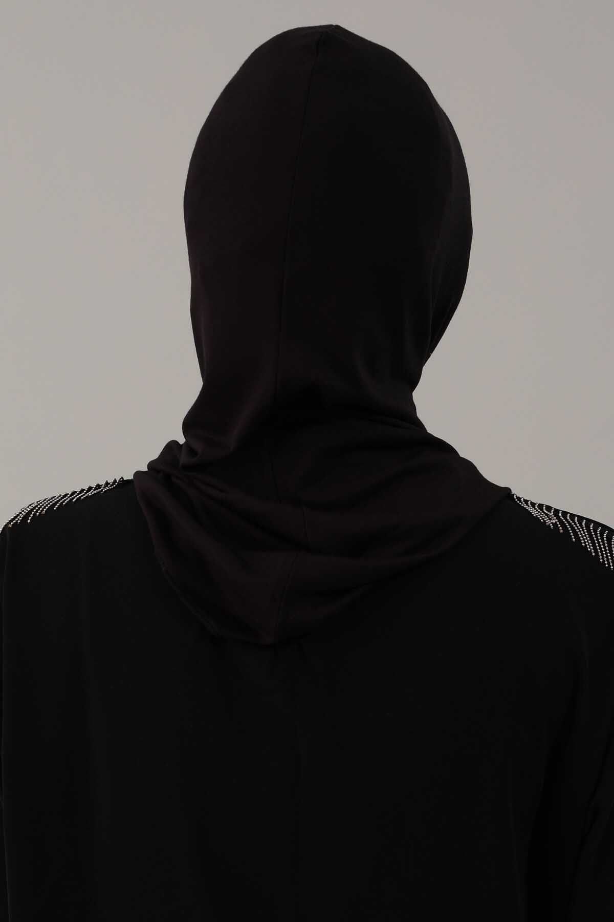 غطاء حجاب أنيق كامل للرأس والرقبة، غطاء رأس داخلي عمامة فورية، غطاء رأس نينجا خفيف الوزن، هدية رمضان للمسلمين، TB-1