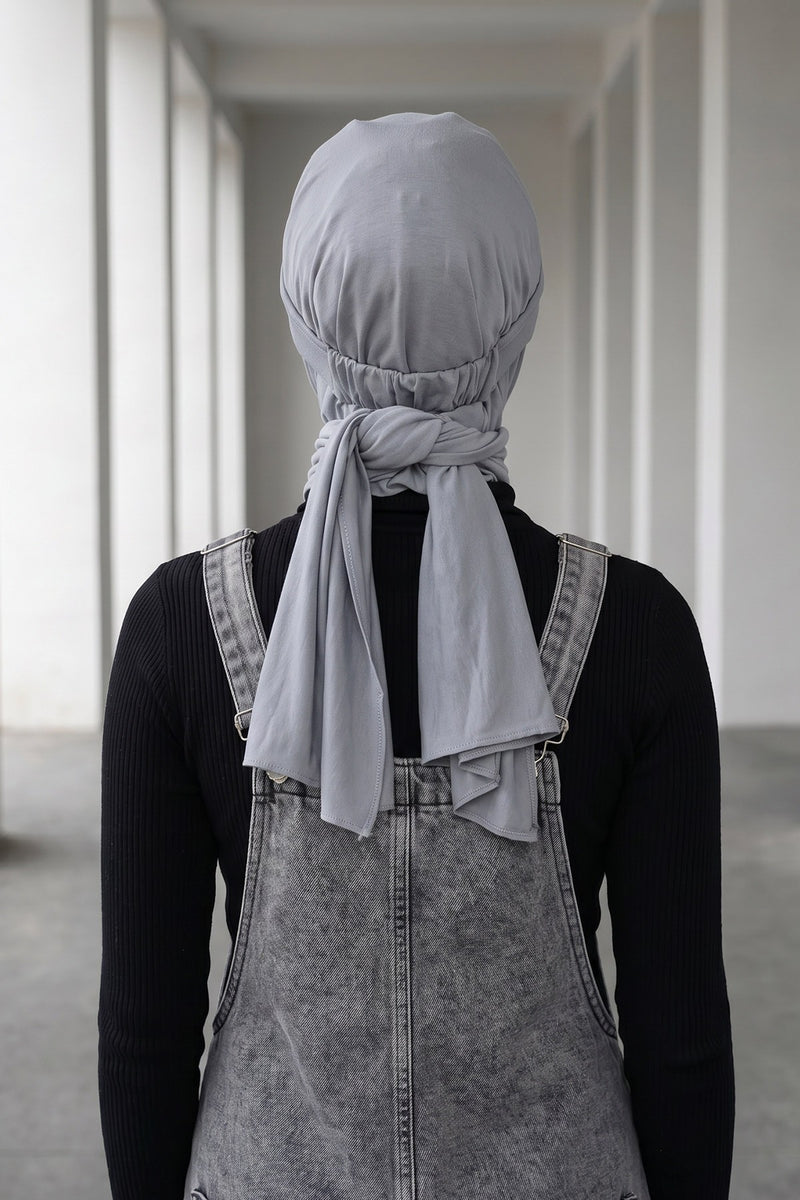 Everyday Sports Hijab with Removable Visor, Practical Jersey Shawl,SPS-1