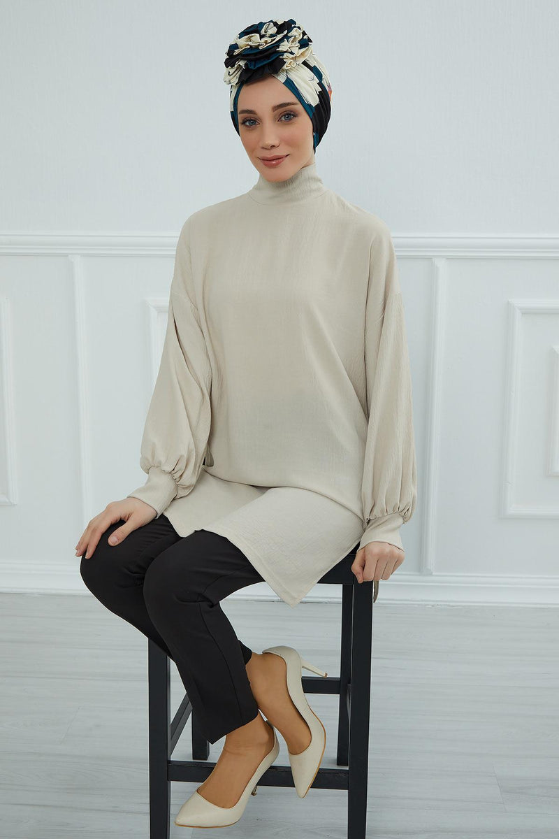 Fashionable High Quality Instant Turban Scarf Head Wrap made from Combed Cotton, Chemo Headwear with Beautiful Rose Patterns,B-21YD