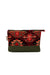 Floral Pattern Tiny Handbag Vanity Bag Toiletry Bag for Women,CMK-4A Pattern 1 - Petrol Green