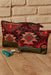 Floral Pattern Tiny Handbag Vanity Bag Toiletry Bag for Women,CMK-4A Pattern 1 - Petrol Green