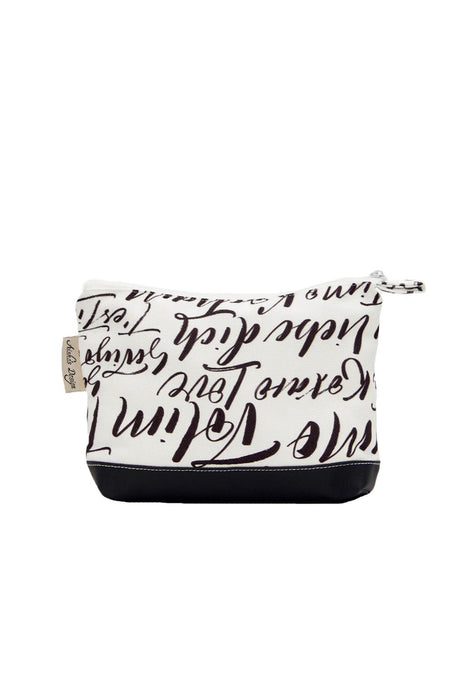 Floral Pattern Tiny Handbag Vanity Bag Toiletry Bag for Women,CMK-4A Suzani Pattern 29 - Gold