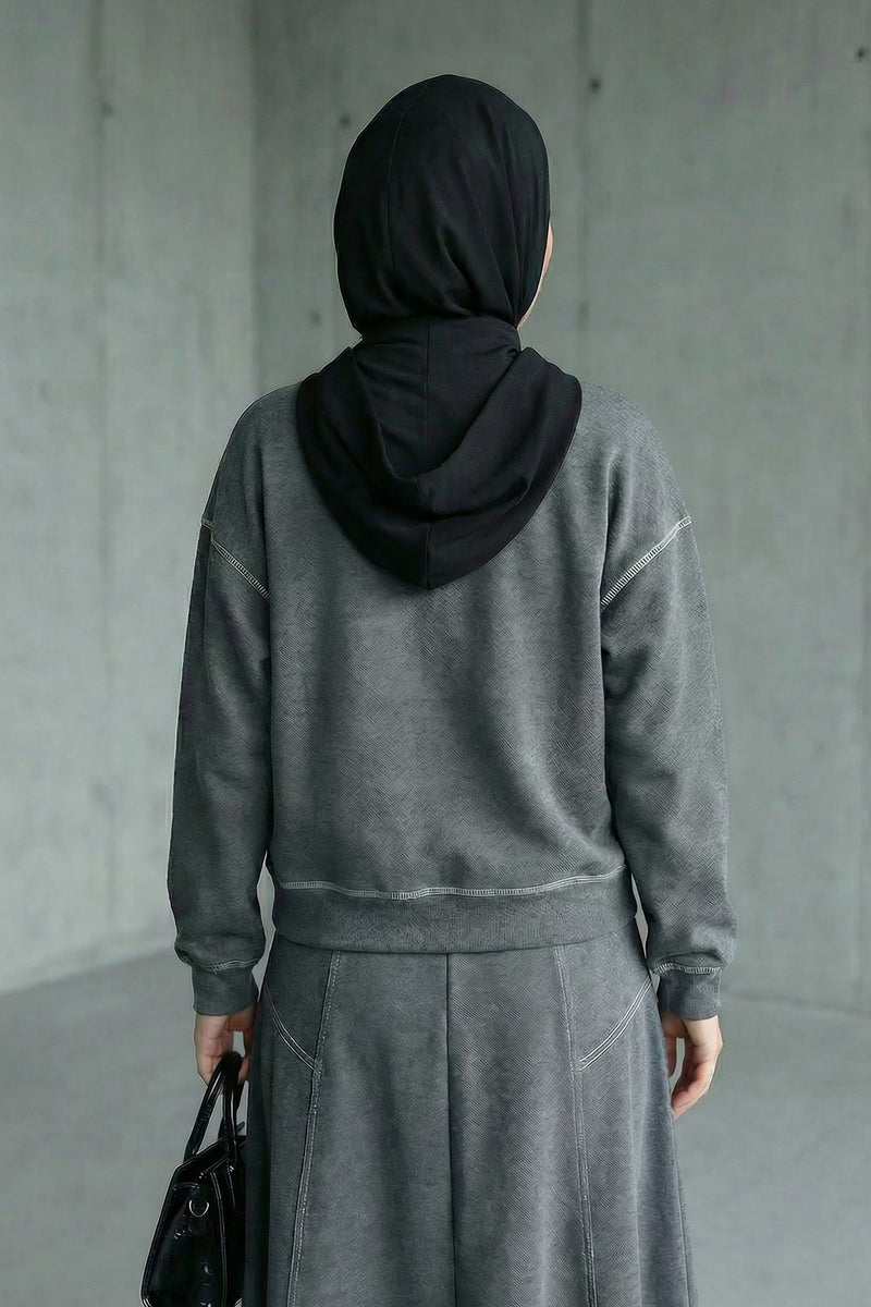 Full Coverage Instant Women Bonnet, All Season Ready-to-Wear Hijab Bonnet with Neck Coverage,B-89O