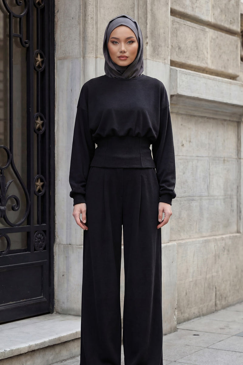 Full Coverage Instant Women Bonnet, All Season Ready-to-Wear Hijab Bonnet with Neck Coverage,B-89O