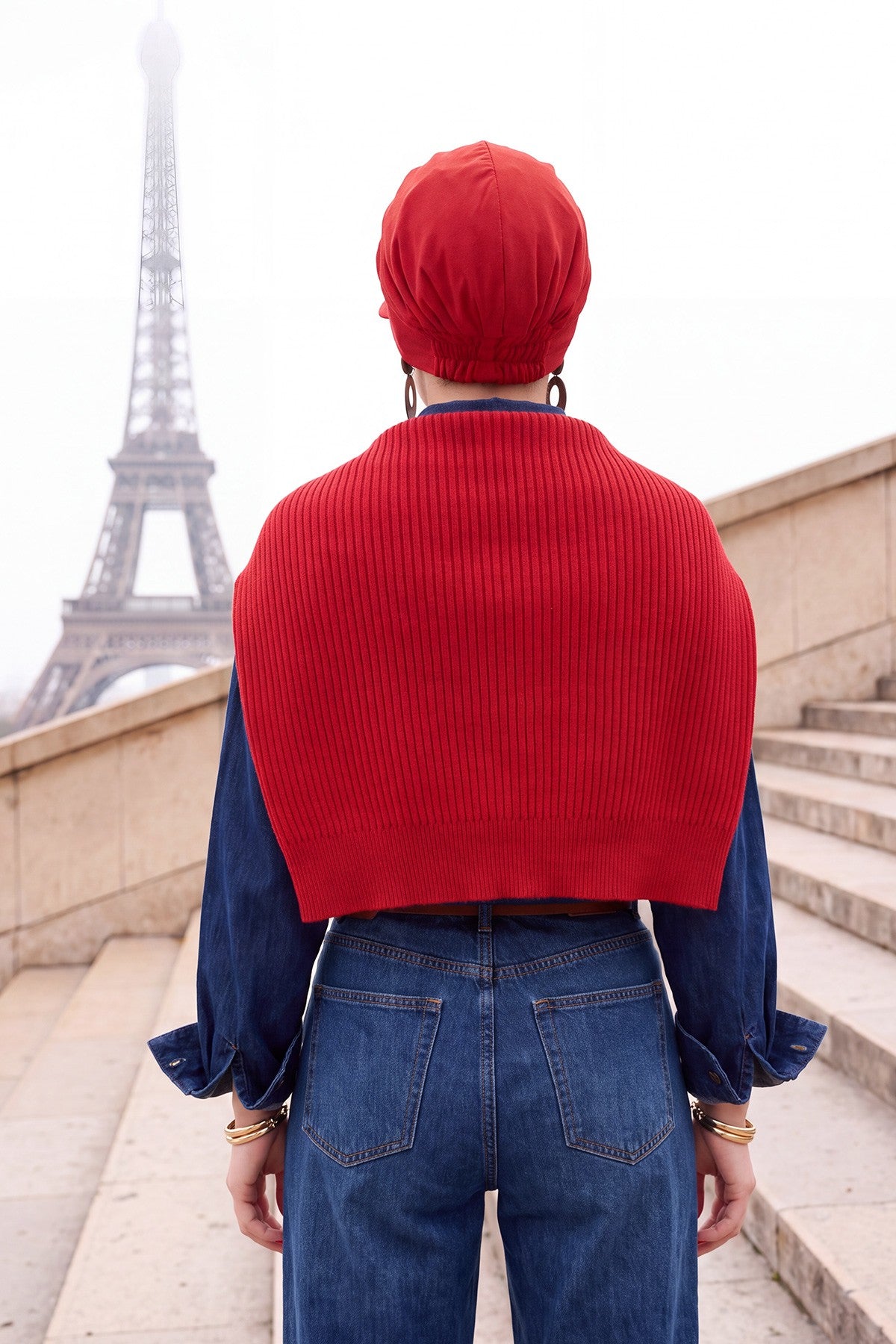 High Quality Newsboy Women Hat, Pre-Tied Turban made from High Quality Wrinkle-Resistant Aerobin Fabric, Visored Instant Turban Cover,B-73A