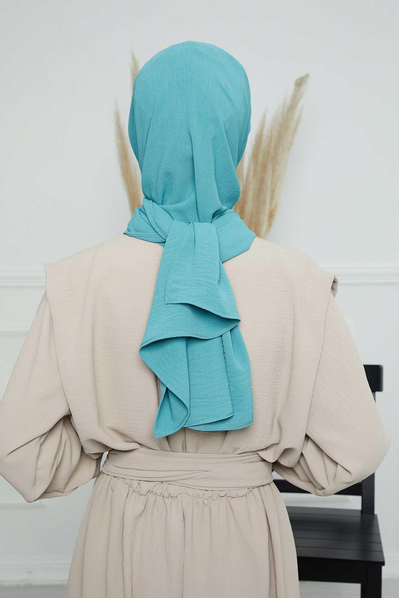 Instant Aerobin Shawl Newsboy Scarves Bandana Women's Cap Turban Visor Stylish Hijab Hat Turban,SS-1A Mint Green