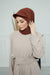 Instant Aerobin Shawl Newsboy Scarves Bandana Women's Cap Turban Visor Stylish Hijab Hat Turban,SS-1A Cinnamon