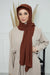 Instant Aerobin Shawl Newsboy Scarves Bandana Women's Cap Turban Visor Stylish Hijab Hat Turban,SS-1A Cinnamon