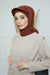 Instant Aerobin Shawl Newsboy Scarves Bandana Women's Cap Turban Visor Stylish Hijab Hat Turban,SS-1A Cinnamon
