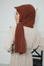 Instant Aerobin Shawl Newsboy Scarves Bandana Women's Cap Turban Visor Stylish Hijab Hat Turban,SS-1A Cinnamon