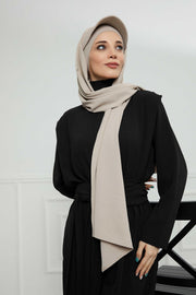 Instant Aerobin Shawl Newsboy Scarves Bandana Women's Cap Turban Visor Stylish Hijab Hat Turban,SS-1A Beige