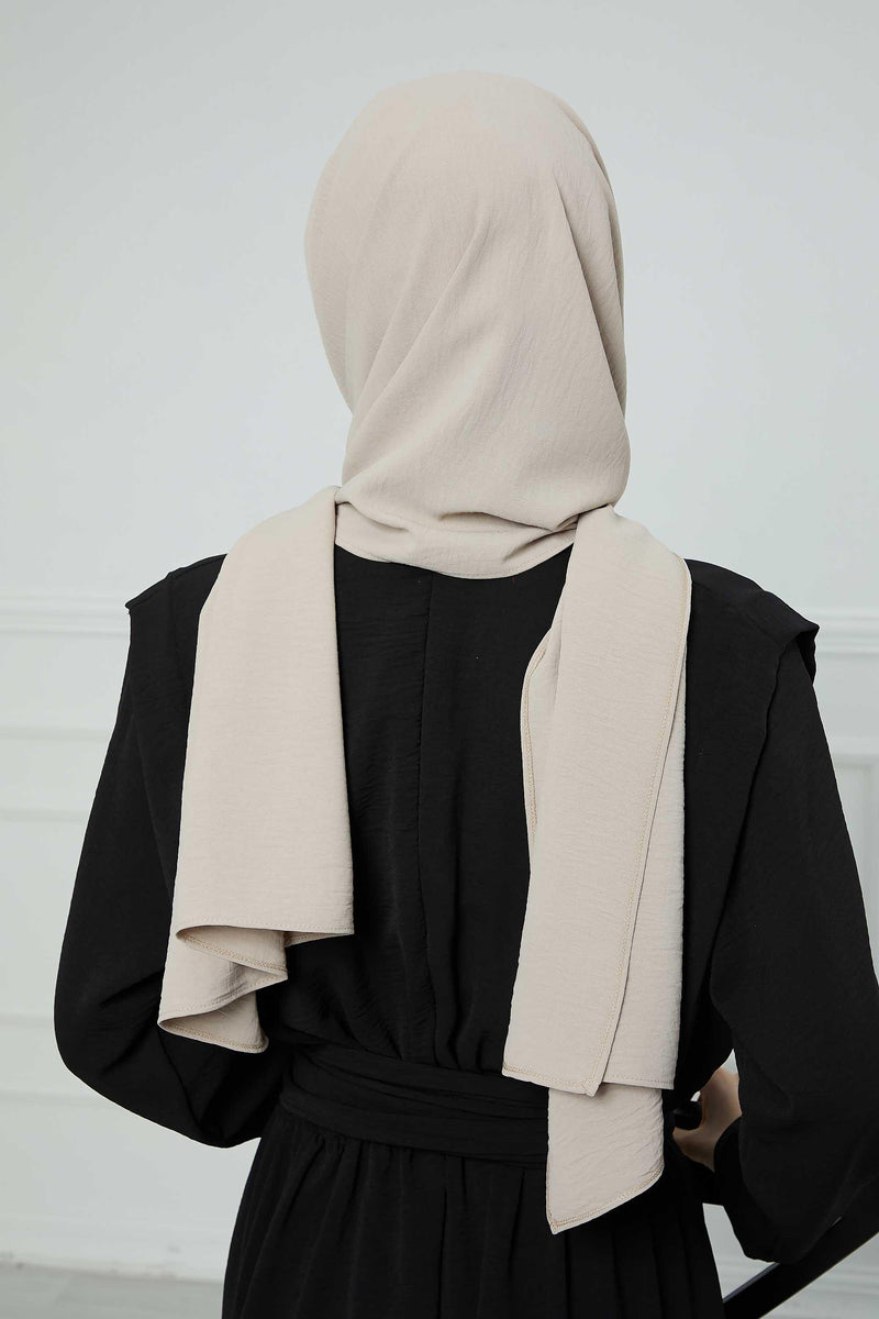 Instant Aerobin Shawl Newsboy Scarves Bandana Women's Cap Turban Visor Stylish Hijab Hat Turban,SS-1A Beige