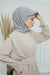 Instant Aerobin Shawl Newsboy Scarves Bandana Women's Cap Turban Visor Stylish Hijab Hat Turban,SS-1A Grey