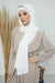 Instant Aerobin Shawl Newsboy Scarves Bandana Women's Cap Turban Visor Stylish Hijab Hat Turban,SS-1A White