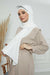 Instant Aerobin Shawl Newsboy Scarves Bandana Women's Cap Turban Visor Stylish Hijab Hat Turban,SS-1A White
