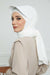 Instant Aerobin Shawl Newsboy Scarves Bandana Women's Cap Turban Visor Stylish Hijab Hat Turban,SS-1A White