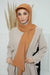 Instant Aerobin Shawl Newsboy Scarves Bandana Women's Cap Turban Visor Stylish Hijab Hat Turban,SS-1A Tawny Brown