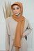 Instant Aerobin Shawl Newsboy Scarves Bandana Women's Cap Turban Visor Stylish Hijab Hat Turban,SS-1A Tawny Brown